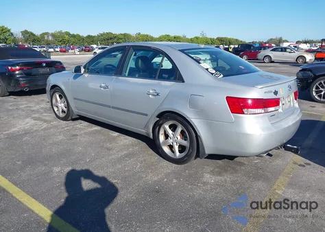 2007 Hyundai Sonata Limited/Se V6 z USA, uszkodzony, nr VIN 5NPEU46F67H266889